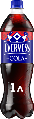 Напиток EVERVESS Кола сильногазированный, 1л, изображение
