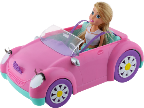 Набор игровой SPARKLE GIRLZ Кукла в машине, 2 предмета, Арт. 10028-2022-S001, картинка
