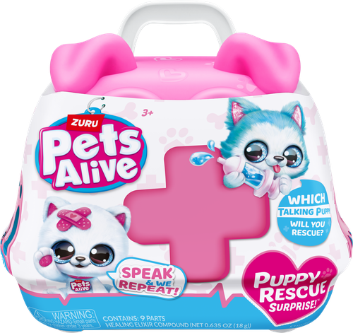 Набор игровой PETS ALIVE Ухаживай за питомцем со звуковыми эффектами, 8 предметов, Арт. 9532-S001, фото