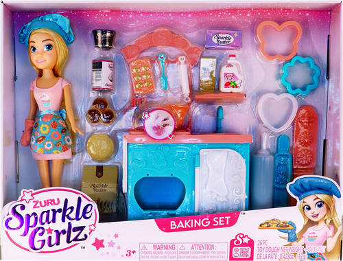 Набор игровой SPARKLE GIRLZ Кукла в пекарне, 10 предметов, Арт. 100183-2023-S001, фото