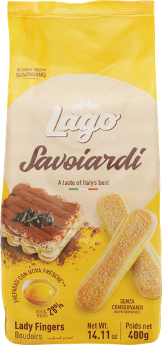 Печенье GASTONE LAGO Савоярди Elledi, 400г, изображение