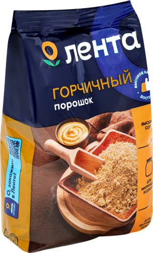 Горчичный порошок ЛЕНТА, 200г, фотография
