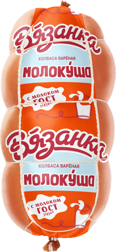 Колбаса вареная ВЯЗАНКА Молокуша, 400г, картинка