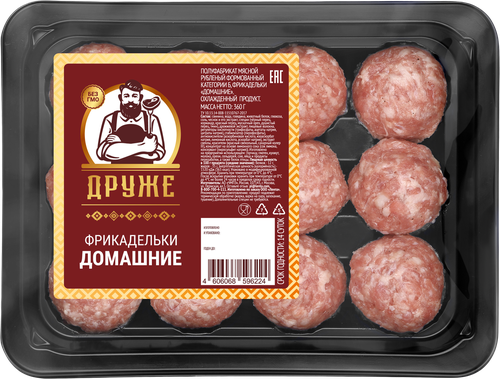 Фрикадельки ДРУЖЕ Домашние, 360г, детальное фото