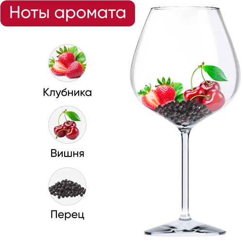 Вино LAURENT CHARDIGNY PINOT NOIR Bourgogne сортовое ординарное красное сухое, 0.75л, вид