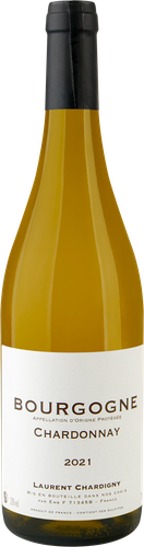 Вино LAURENT CHARDIGNY CHARDONNAY Bourgogne сортовое ординарное белое сухое, 0.75л