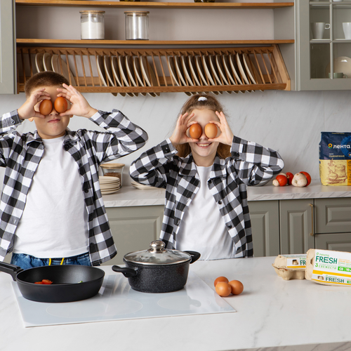 Яйцо куриное Яркий желток СО ЛЕНТА FRESH, 10шт, вид