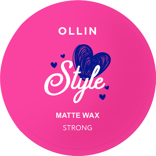 Воск для укладки волос OLLIN Beauty style матовый, сильная фиксация, 50г, картинка