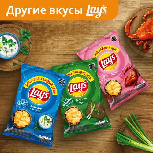Чипсы картофельные LAY'S со вкусом сыра, 70г, детальное фото
