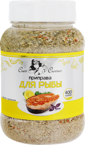 Приправа для рыбы СЫП СЫПЫЧ с солью, 400г, фотография