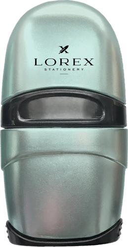 Точилка LOREX Mindbending с контейнером и ластиком, 1 отверстие, в ассортименте, Арт. 211834, крупный план