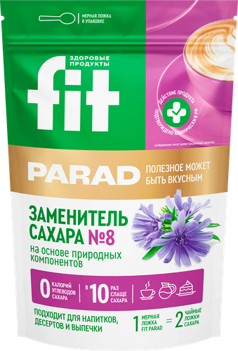 Заменитель сахара FITPARAD Стевия №8, 250г, вид