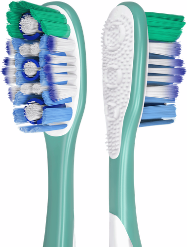Зубная щетка COLGATE 360 Суперчистота всей полости рта, антибактериальная, средней жесткости, изображение