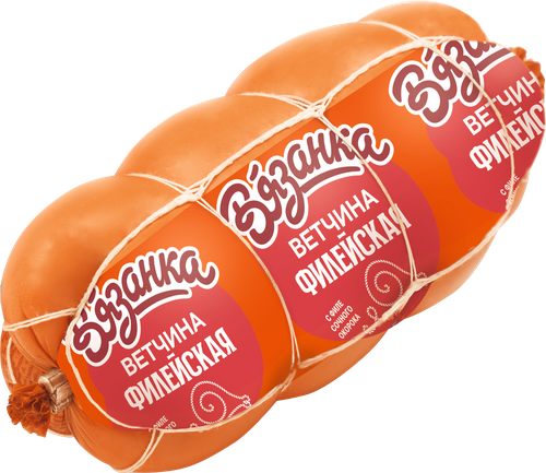 Ветчина ВЯЗАНКА Филейская Столичная, весовая, детальное фото