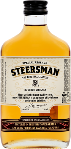 Виски STEERSMAN зерновой 40%, 0.25л, вид