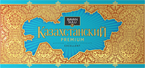 Шоколад BAYAN SULU Казахстанский, 100г, изображение