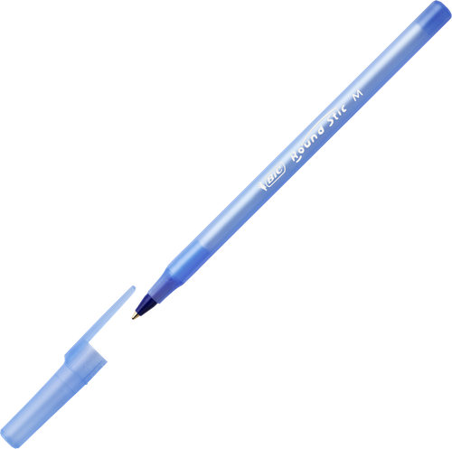 Ручка шариковая BIC Round Stic Classic, синий, детальное фото