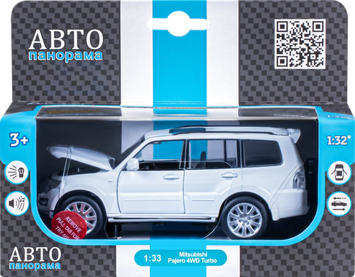Машинка АВТОПАНОРАМА Внедорожник 1:32-34, в ассортименте, Арт. JB1200186, JB1251312-13, фотография