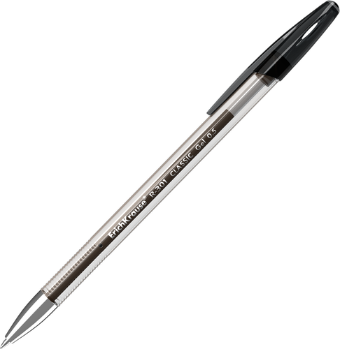 Ручка гелевая ERICHKRAUSE R-301 Classic Gel Stick 0.5 черный, Арт. 53347, изображение
