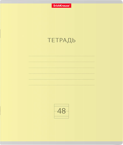 Тетрадь общая ERICHKRAUSE Классика, 48 листов, в линейку, Арт. 56312, вид