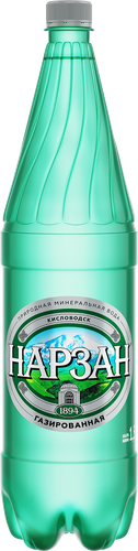 Вода минеральная НАРЗАН газированная, 1.5л, детальное фото