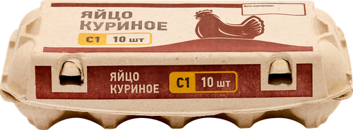 Яйцо куриное NN С1, 10шт, вид