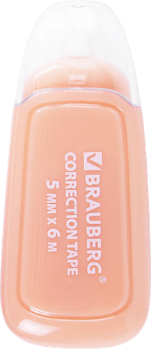 Лента корректирующая BRAUBERG Compact plus pastel, 5мм, Арт. 270551, 6м, фото