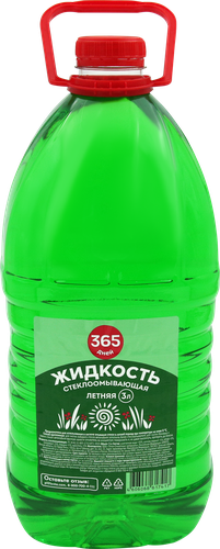 Стеклоомывающая жидкость летняя 365 ДНЕЙ, 3л, фотография