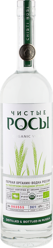 Водка ЧИСТЫЕ РОСЫ 40%, 1.5л, изображение