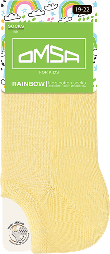 Носки детские OMSA Kids Calzino, lemon, картинка