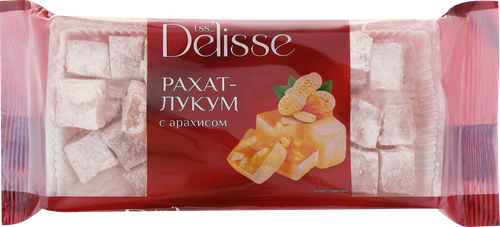 Рахат-лукум DELISSE с арахисом, 250г, картинка