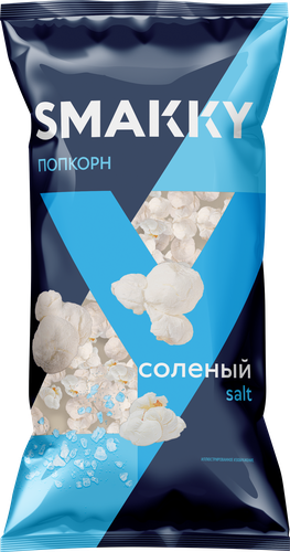 Попкорн SMAKKY соленый, 130г, фотография