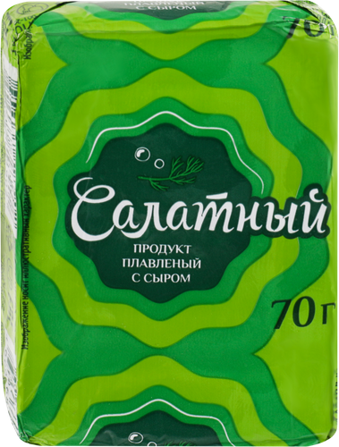 Продукт плавленый 365 ДНЕЙ с сыром Салатный 40%, с змж, 70г, детальное фото