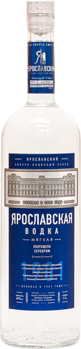 Водка ЯРОСЛАВСКАЯ Мягкая 40%, 1л