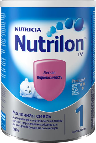 Смесь молочная NUTRILON ГА 1, с рождения, 800г, детальное фото