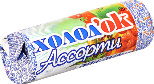 Конфеты ХОЛОДОК Ассорти, таблетированные в стике, 15г, изображение
