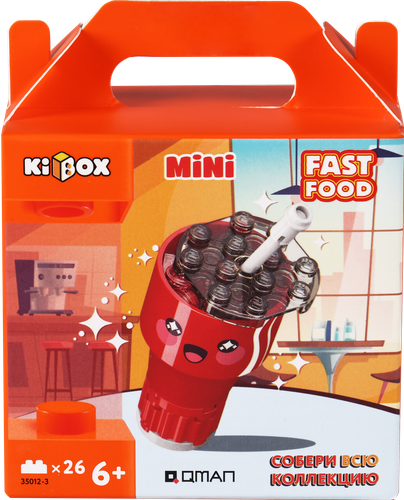 Конструктор KIBOX Фастфуд, в ассортименте, Арт. 35012, фото