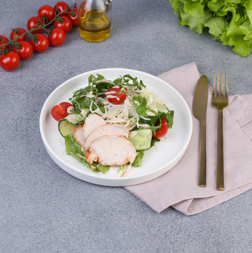 Салат Фреш с куриной грудкой ЛЕНТА FRESH, 150г, вид