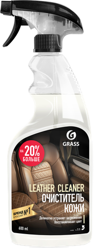 Очиститель натуральной кожи GRASS Leather Cleaner, 600мл, фото