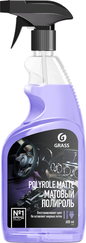 Полироль-очиститель GRASS Polyrole Matte, с ароматом винограда, 600мл, детальное фото