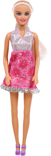 Игрушка BIGGA Кукла в платье, 29 см, Арт. 993200089, детальное фото