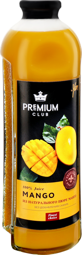 Сок PREMIUM CLUB Манговый восстановленный, 0.93л, вид