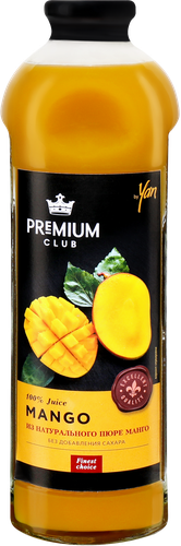 Сок PREMIUM CLUB Манговый восстановленный, 0.93л, фото