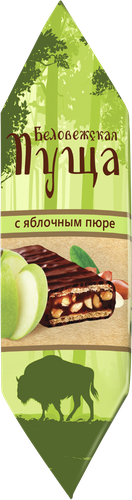 Конфеты БЕЛОВЕЖСКАЯ ПУЩА с яблочным пюре, весовые, детальное фото