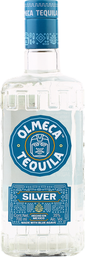 Напиток спиртной OLMECA Silver 35–38%, текила, 0.7л, вид
