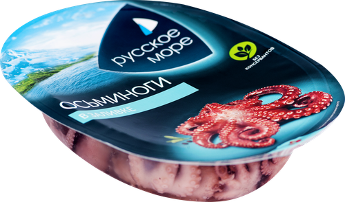 Осьминоги РУССКОЕ МОРЕ мясо в заливке, 180г, фото