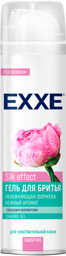 Гель для бритья женский EXXE Sensitive Silk Effect, 200мл, фотография