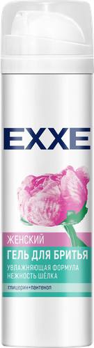 Гель для бритья женский EXXE Sensitive Silk Effect, 200мл, вид
