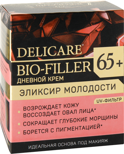 Крем дневной для лица DELICARE 65+, 50мл, фотография