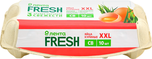 Яйцо куриное XXL СВ, 10шт, картинка